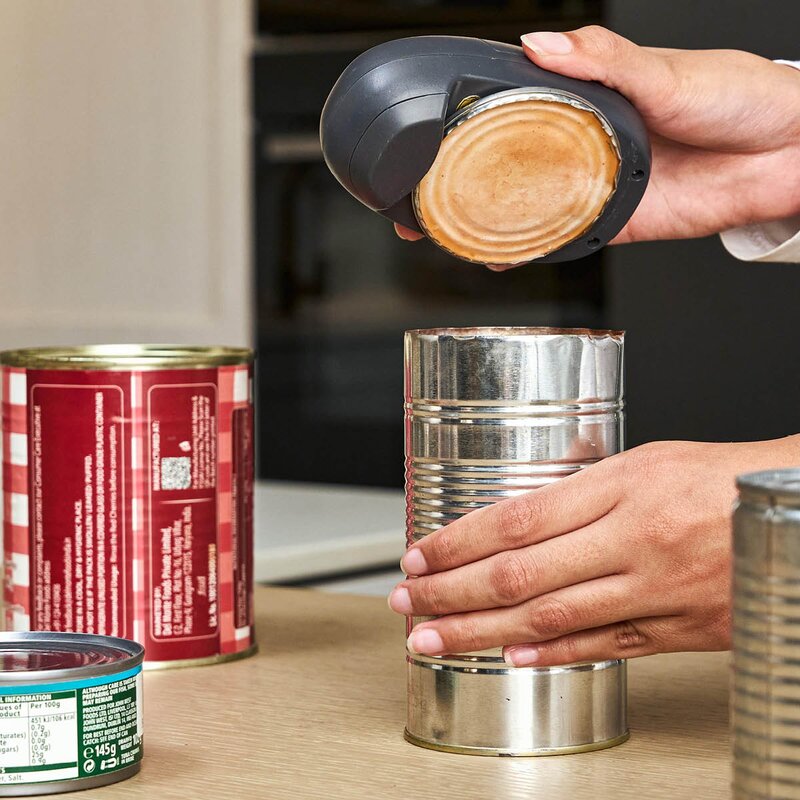 Zyliss Easican boksåpner batteridrevet grå