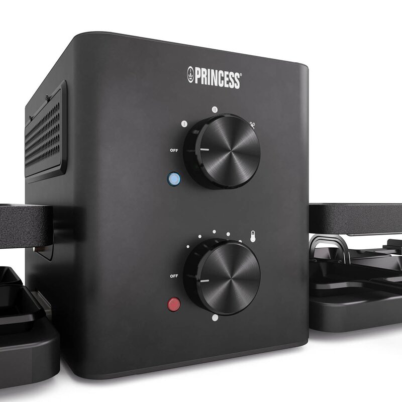 PRINCESS Raclette 162660 røykfri 20x23 cm 1500W keramsik