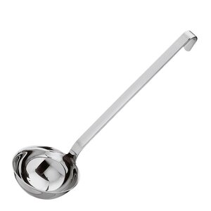 Rösle Øse med hellekant 34,5 cm rustfritt stål