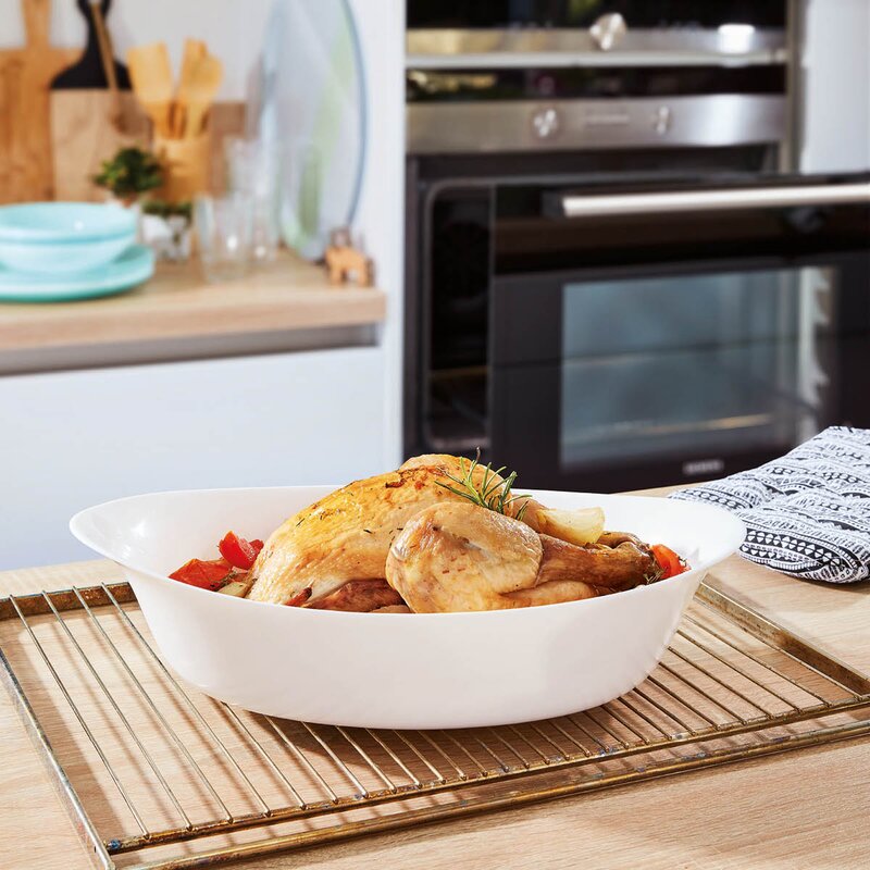 Luminarc Smart Cuisine Carine ovnsform 39x23 cm hvit