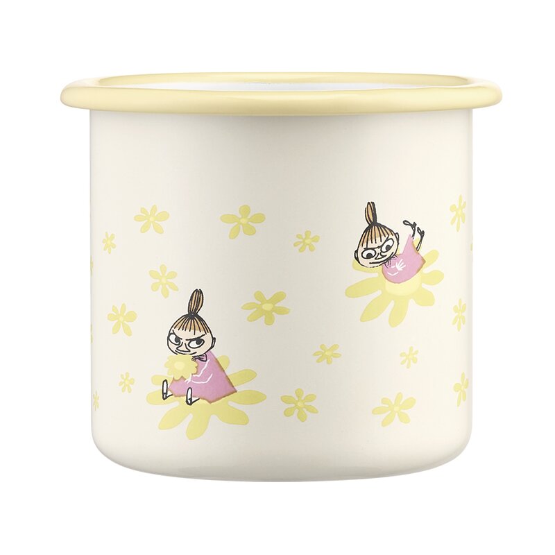 Muurla Mummikopp emalje 37 cl Lille My blomster