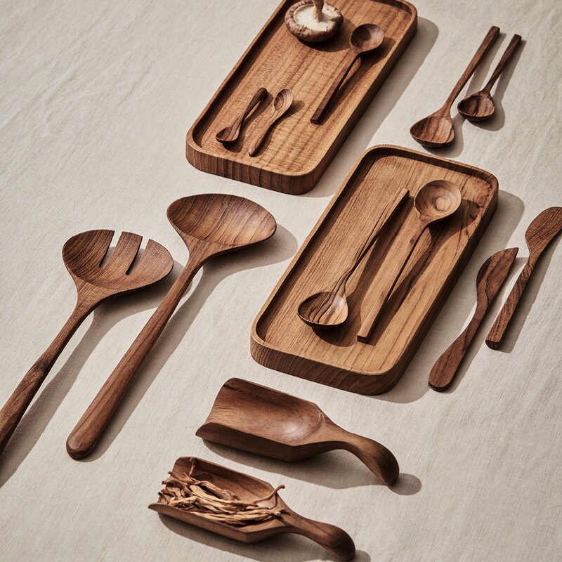 Tell Me More Teak brett 27,5x12,5x1,5 cm