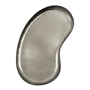 House Doctor Osea brett 28x15 cm sølvfinish