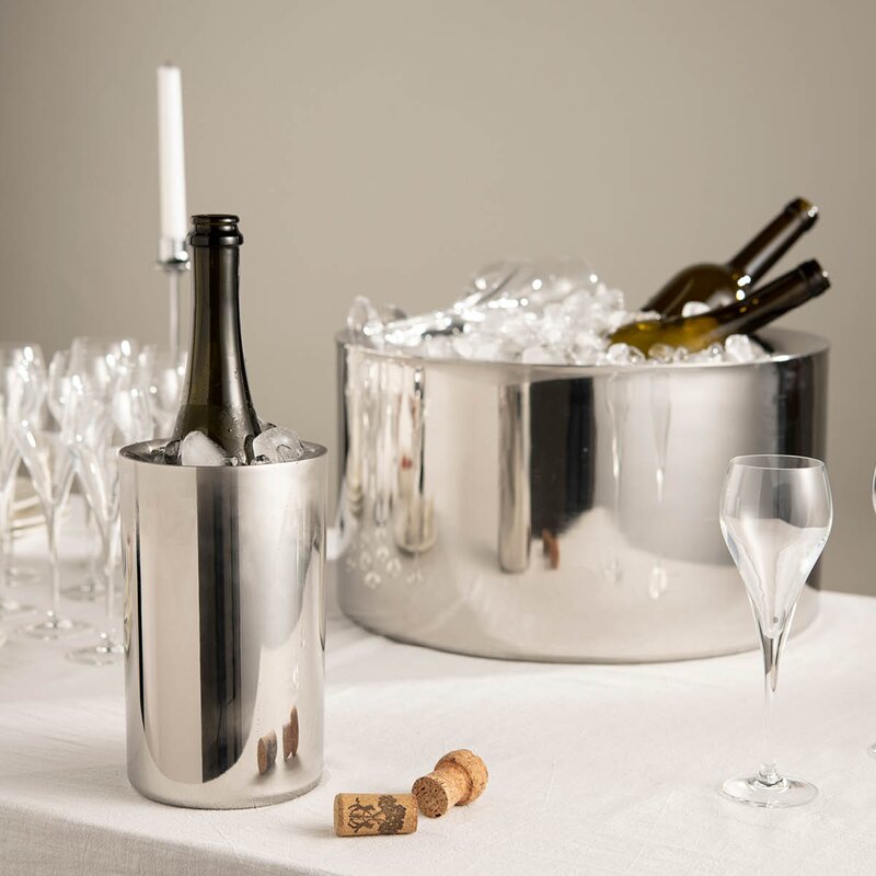 Stiernholm Drink Collection vinkjøler 12x20 cm stål
