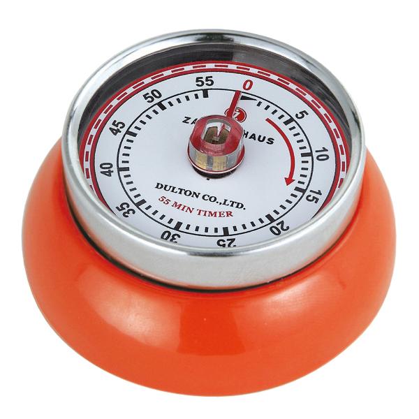 Zassenhaus Retro Collection timer med magnet oransje