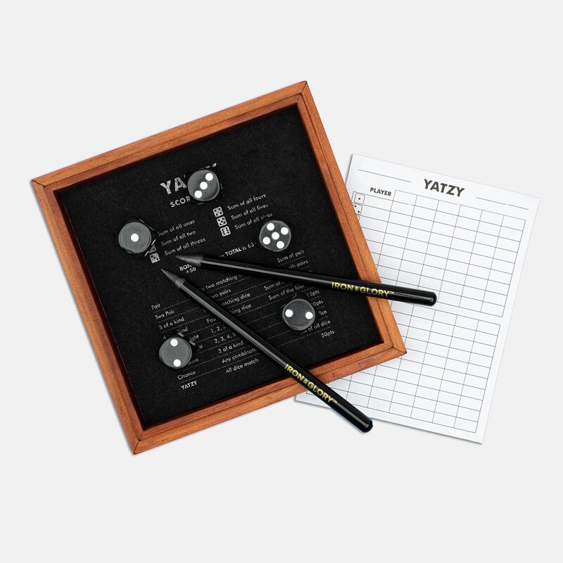 Iron & Glory Yatzy 14 cm tre