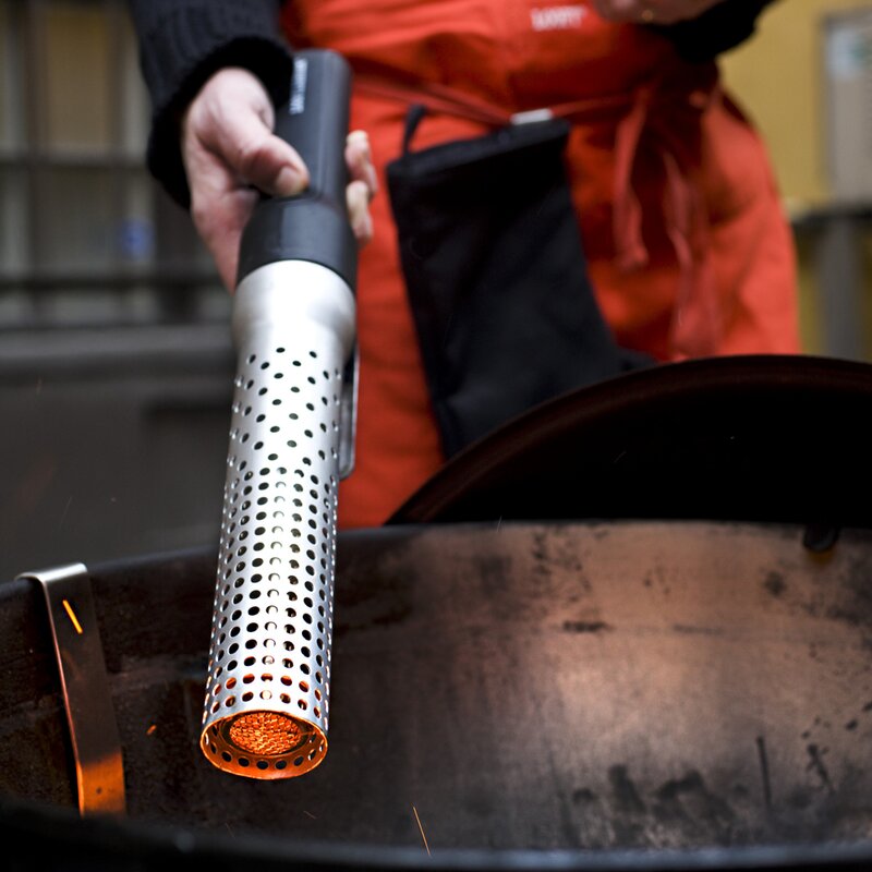 Looft Looftlighter Classic elektrisk grilltenner 46x7 cm svart/grå