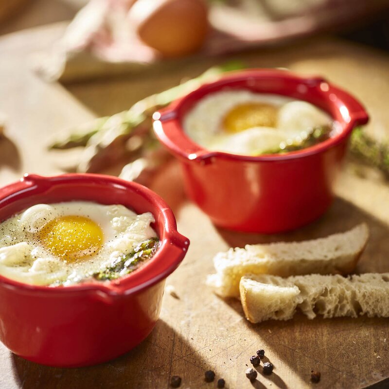 Peugeot Appolia duo ramekin 11 cm rød