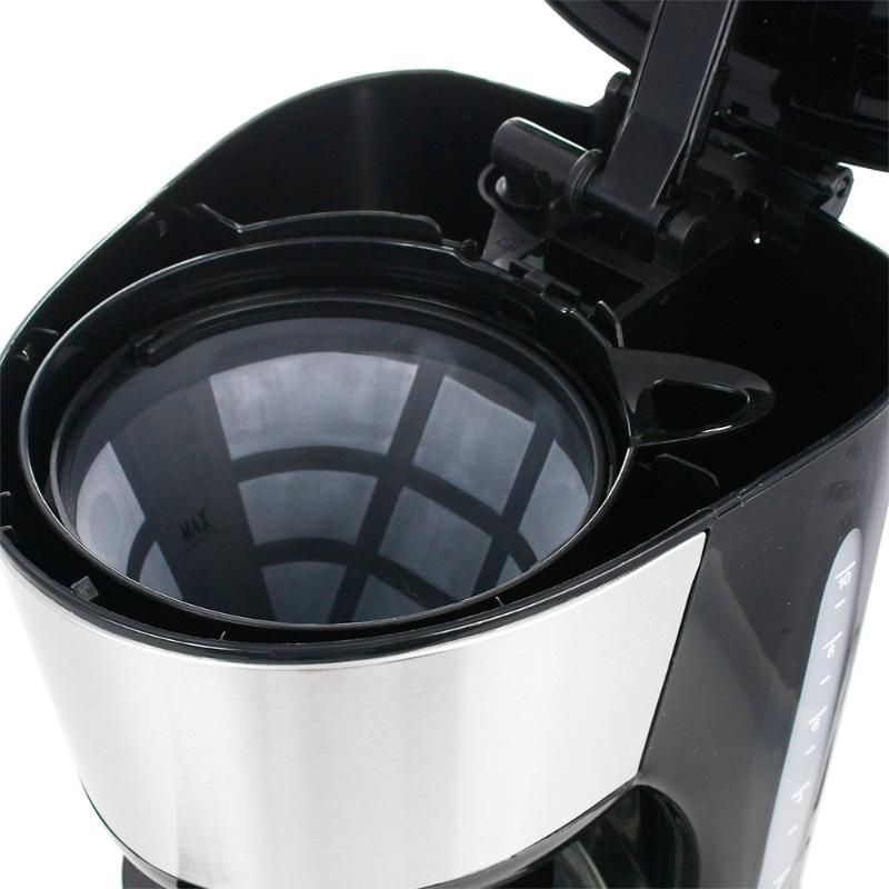 EMERIO Kaffetrakter CME-122933 1,25L 1000W stål