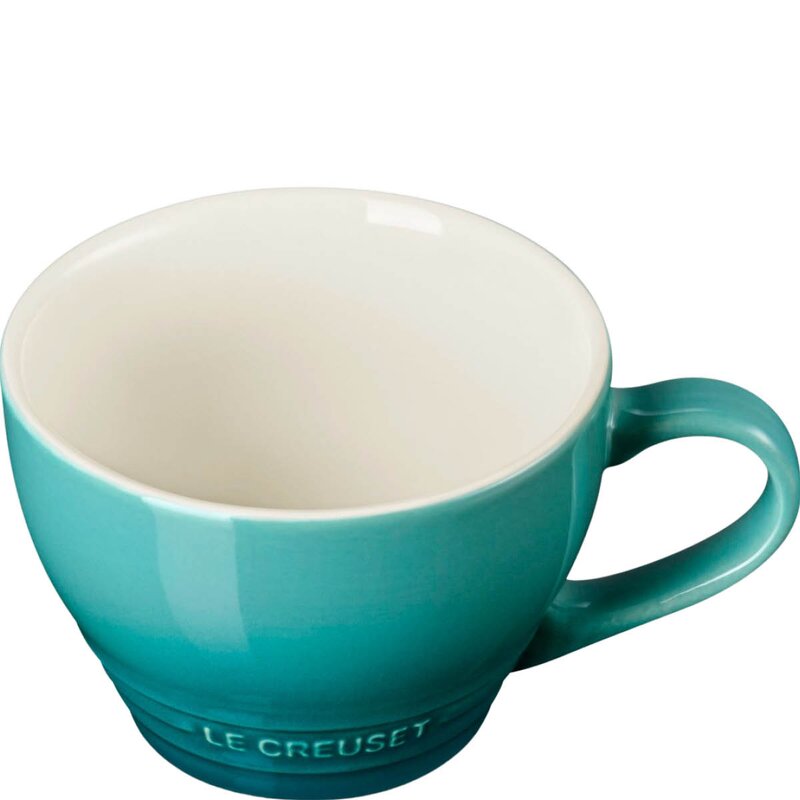Le Creuset Jumbo kaffekopp 40 cl Bleu Riviera