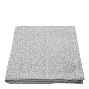 House Doctor Clip duk i bomull 260x150 cm hvit/grå