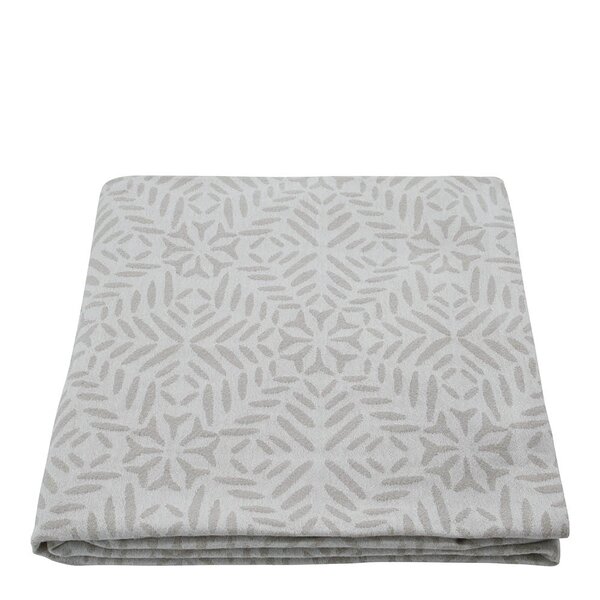 House Doctor Clip duk i bomull 260x150 cm hvit/grå