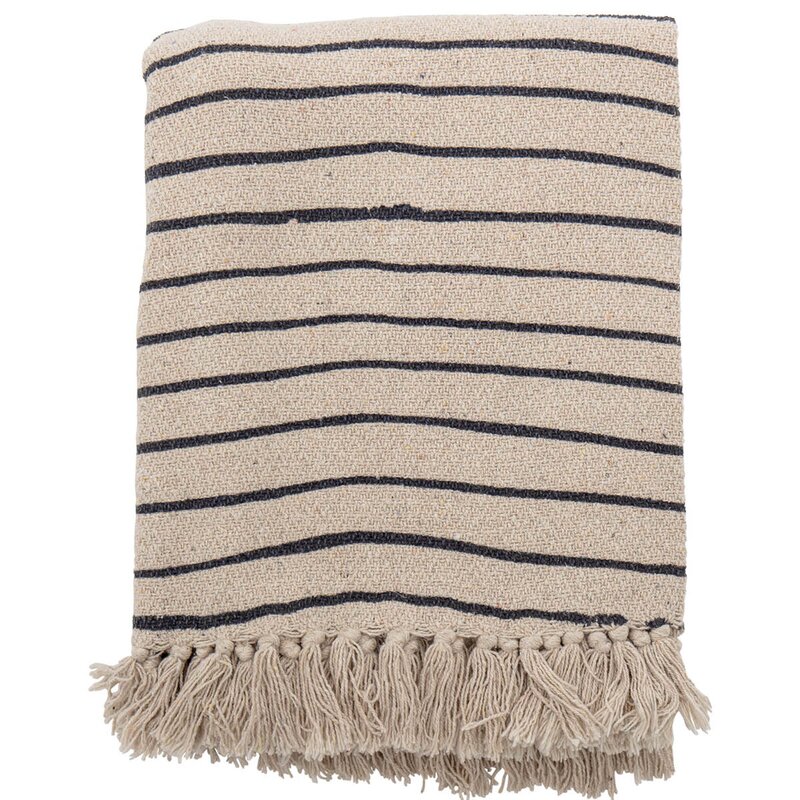 Bloomingville Pledd Eia 160x130 cm natur