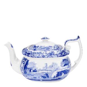 Spode Blue Italian tekanne 1,1L blå/hvit