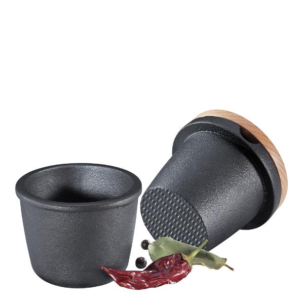 Zassenhaus Morter/boks med trelokk 2 stk