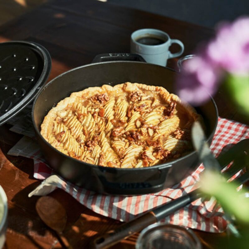 Staub Chistera sautépanne 28 cm 3,7L svart