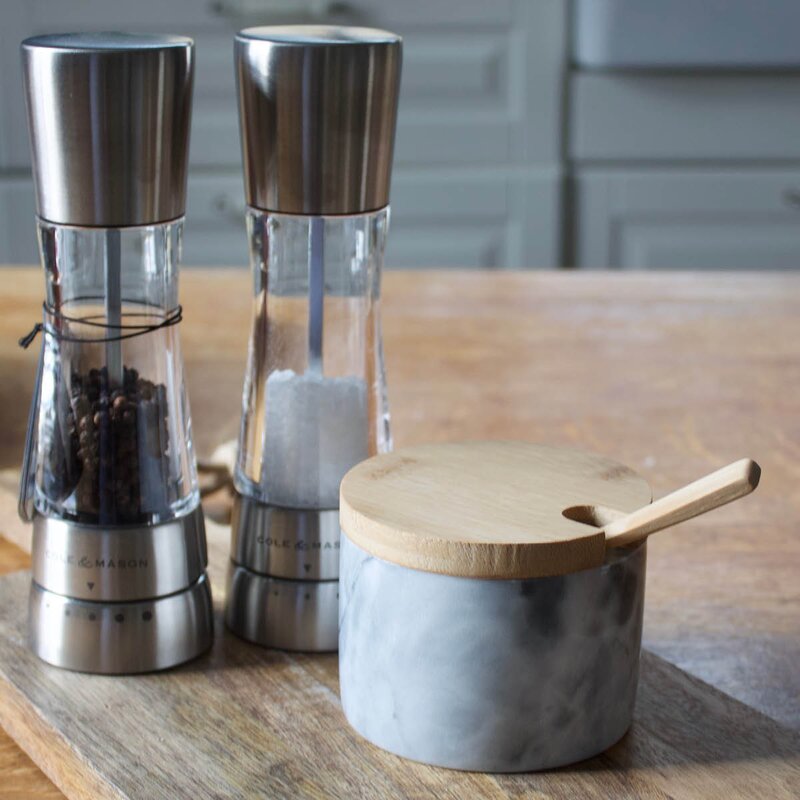 Cole & Mason Gourmet Precision - Derwent pepperkvern børstet stål