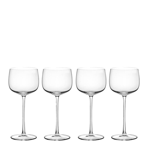 Kosta Boda Nutid hvitvinsglass 39 cl 4 stk