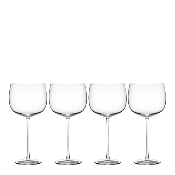 Kosta Boda Nutid XL rødvinsglass 71 cl 4 stk