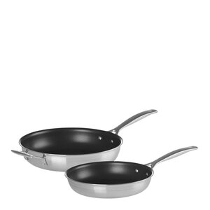 Le Creuset 3-ply pannesett 24+28 cm
