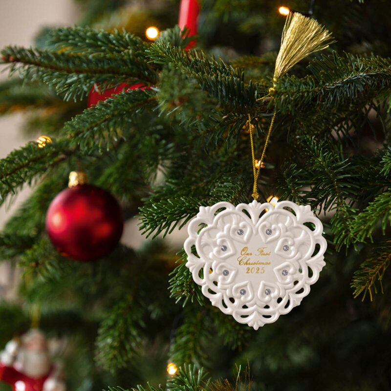 Villeroy & Boch Christmas Classic juletrepynt hjerte 9,5 cm