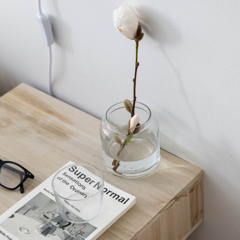 Sögne Home Paula glasskrukke 11 cm klar