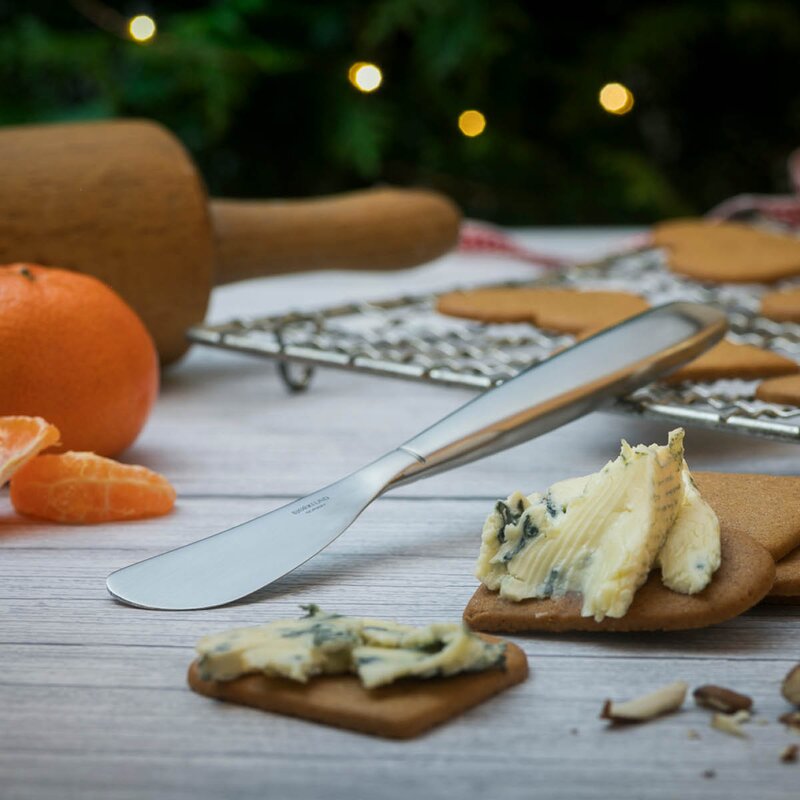 Bjørklund Kvitfjell smørekniv 18 cm stål