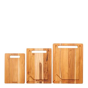 Tramontina Skjærebrett i tre 3 deler teak