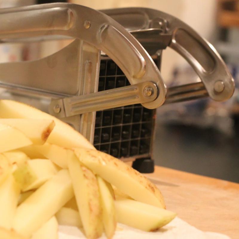 MasterClass Pommes frites-skjærer 26 cm rustfri stål