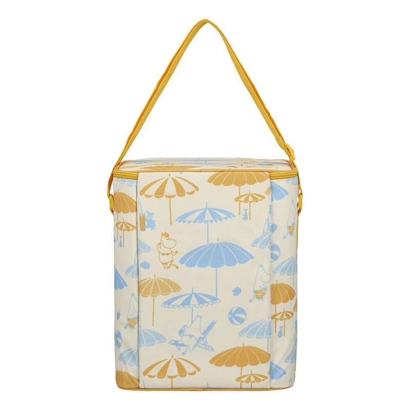 Moomin Riviera mummi kjølebag 5x35x40 cm beige