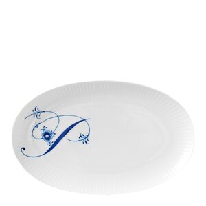 Royal Copenhagen Alfabet oval tallerken P 23 cm