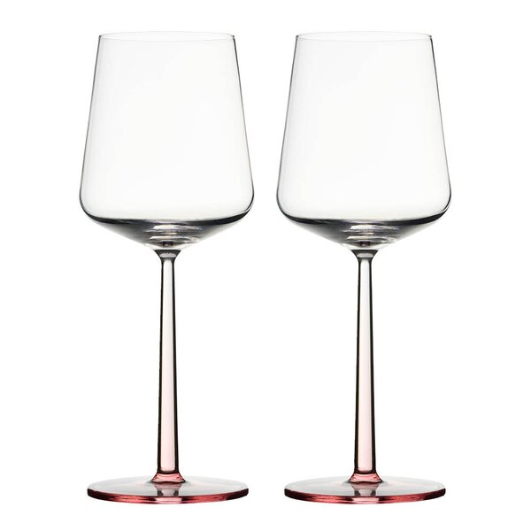 iittala Essence rødvinsglass 45 cl 2 stk rose