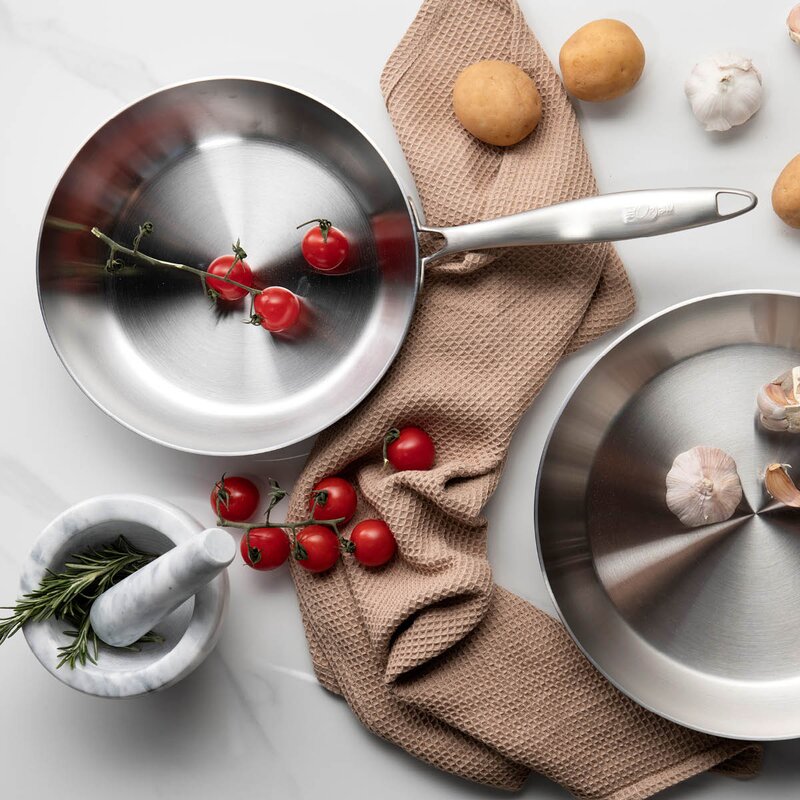 Modern House Chef Ørjan stekepanne 24 cm børstet stål