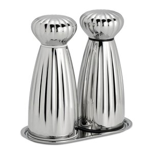 Robert Welch Palm Bright kverner og brett 3 deler rustfritt stål liten