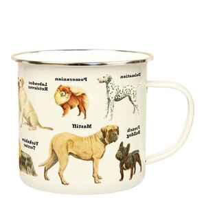 Gift Republic Emaljekopp 50 cl hunder