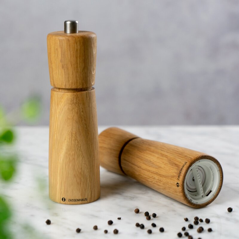 Zassenhaus Kiel saltkvern 18 cm eik