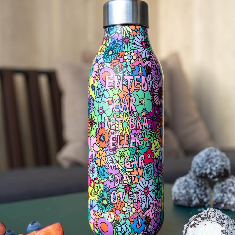 Les Artistes Anette Moi termoflaske 0,5L blomster