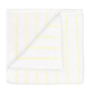 Blomus Arto håndhåndkle 100x50 cm hvit/gul tynne striper