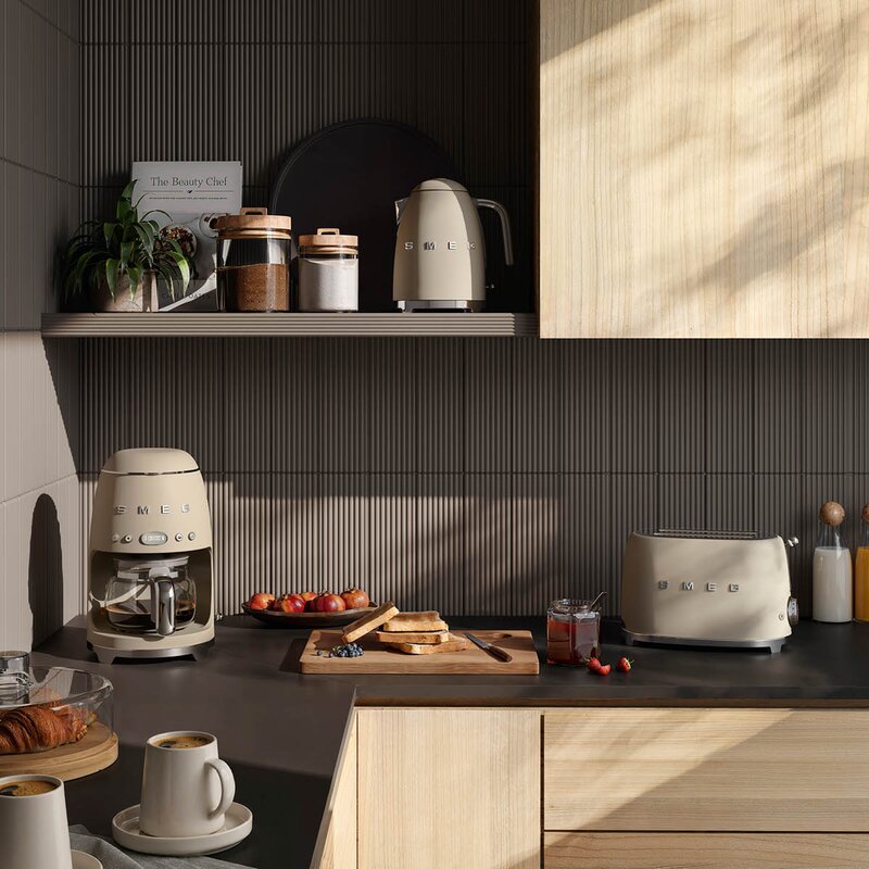 SMEG Vannkoker KLF03 1,7L moonlight