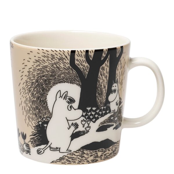 MoominArabia Mummikopp 40 cl Kjærlighet beige