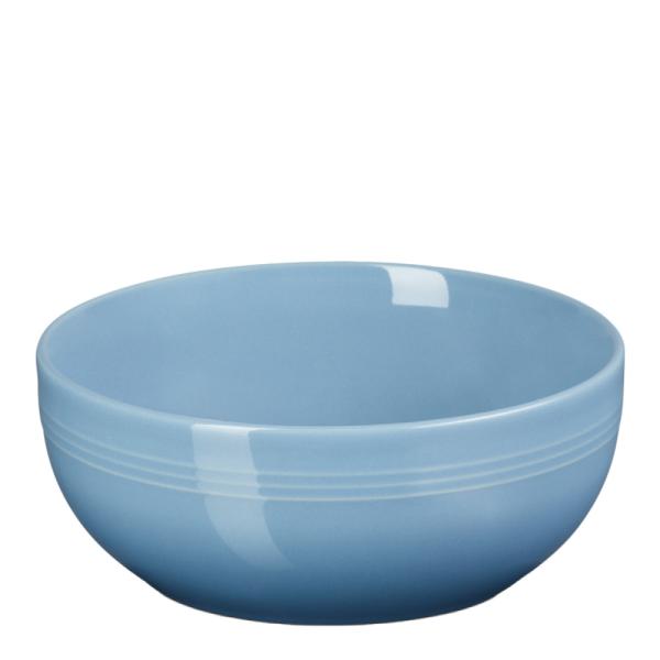 Le Creuset Coupe collection dyp tallerken 16 cm chambray