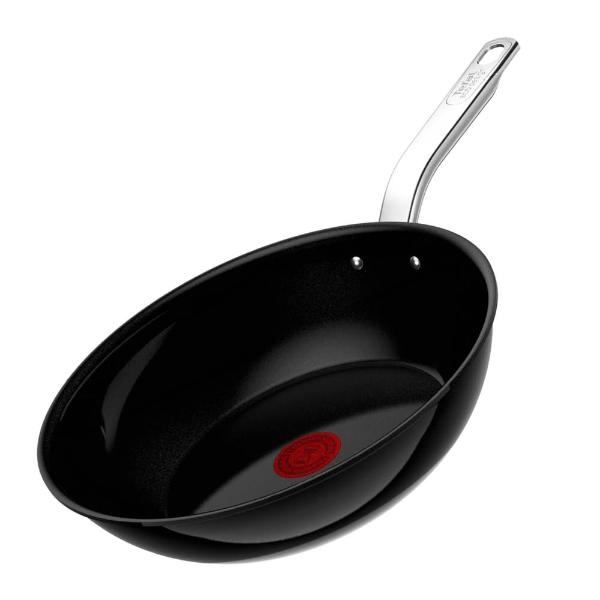 Tefal Renew+ wok 28 cm svart