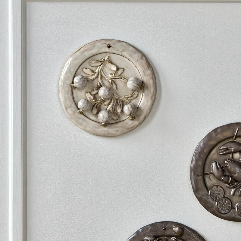 House Doctor Veggkunst Berry 20x3,5 cm off-white