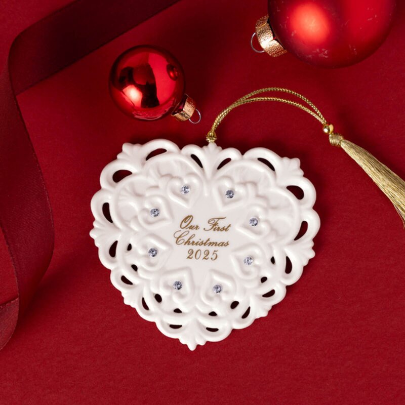 Villeroy & Boch Christmas Classic juletrepynt hjerte 9,5 cm