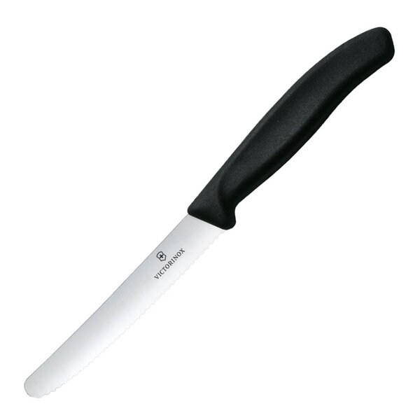 Victorinox Swiss Classic tomat- & bordkniv 11 cm svart