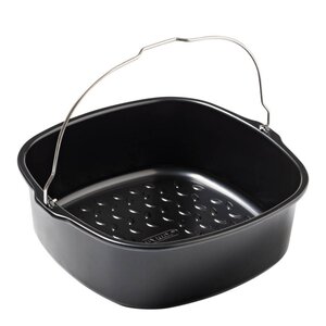 Pyrex Airfryer ildfast form 21x22 cm svart