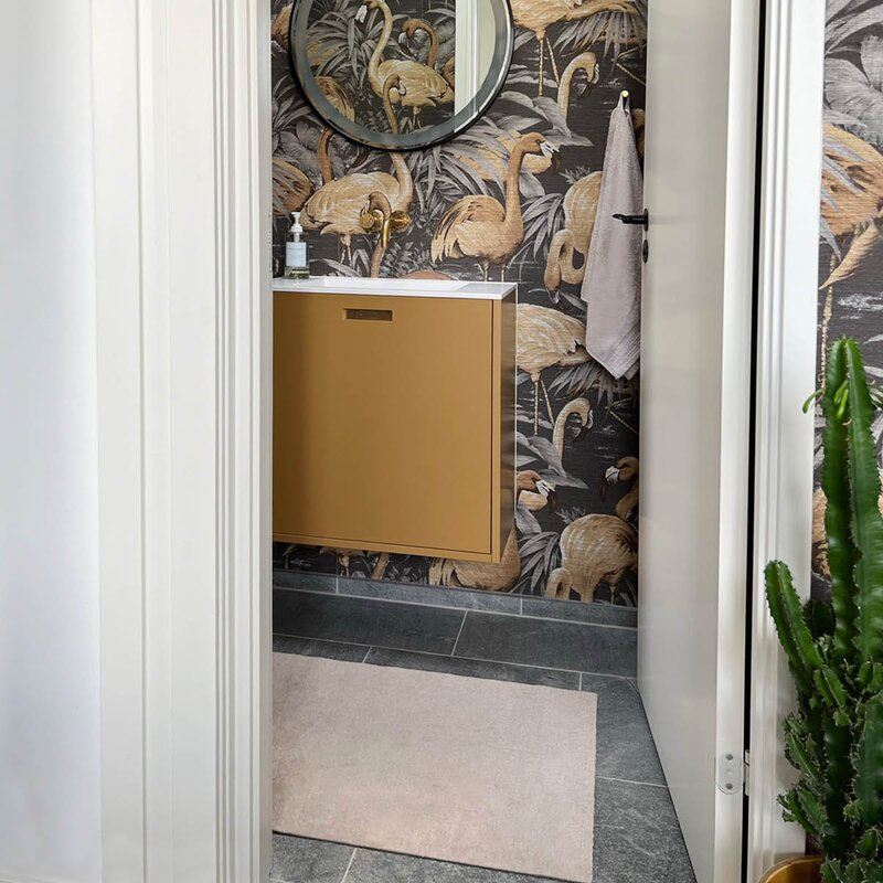 Tica Copenhagen Unicolor gulvmatte 90x60 cm cm ivory