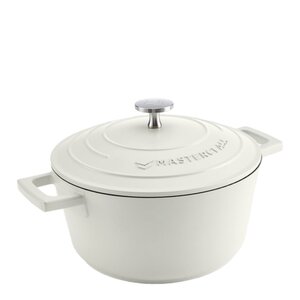 MasterClass Cast Aluminium gryte 2,5L 21 cm krem