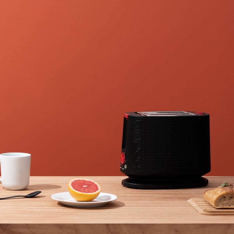 Bodum Bistro brødrister 2 skiver svart