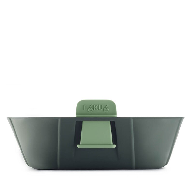 Lékué Silikonkurv L til airfryer 22x22 cm grå